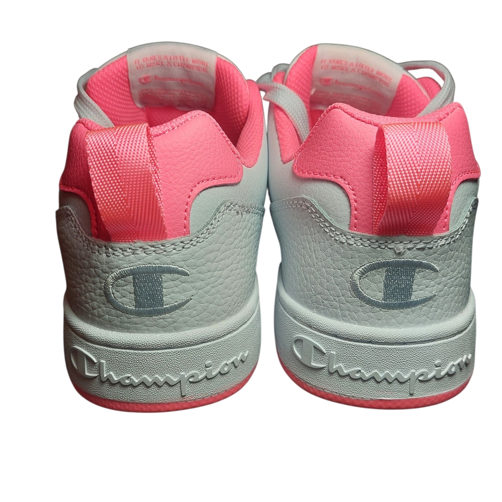 Champion Women's Pink and White Sneakers Size: 9.5 NEW - Picture 4 of 9